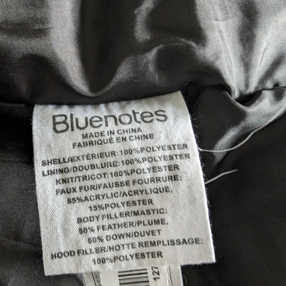 Blue notes red winter jacket - Picture 5 of 7